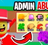 Horarios del Admin Abuse del Dia sabado
